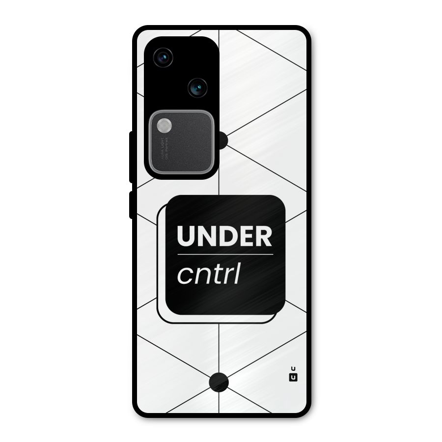 Under Control Metal Back Case for Vivo V30