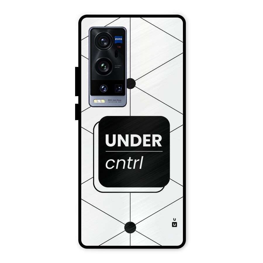 Under Control Metal Back Case for Vivo X60 Pro Plus