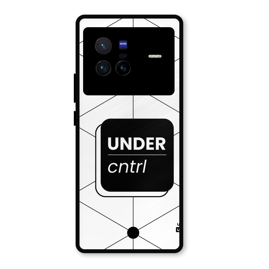 Under Control Metal Back Case for Vivo X80