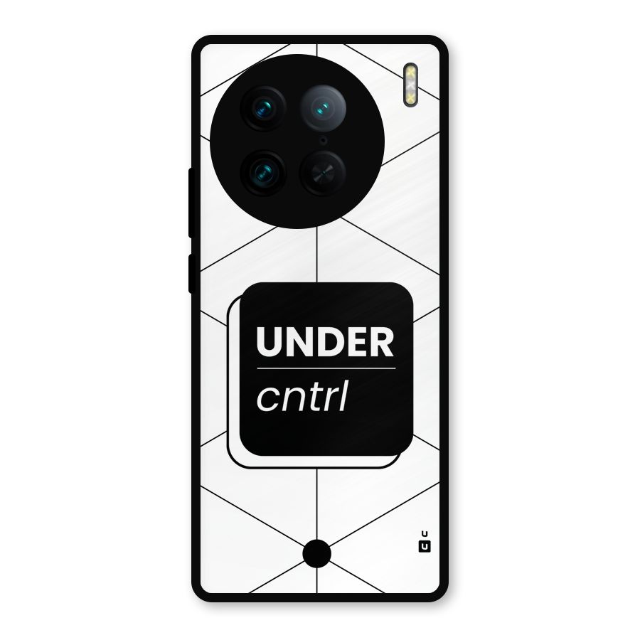 Under Control Metal Back Case for Vivo X90 Pro