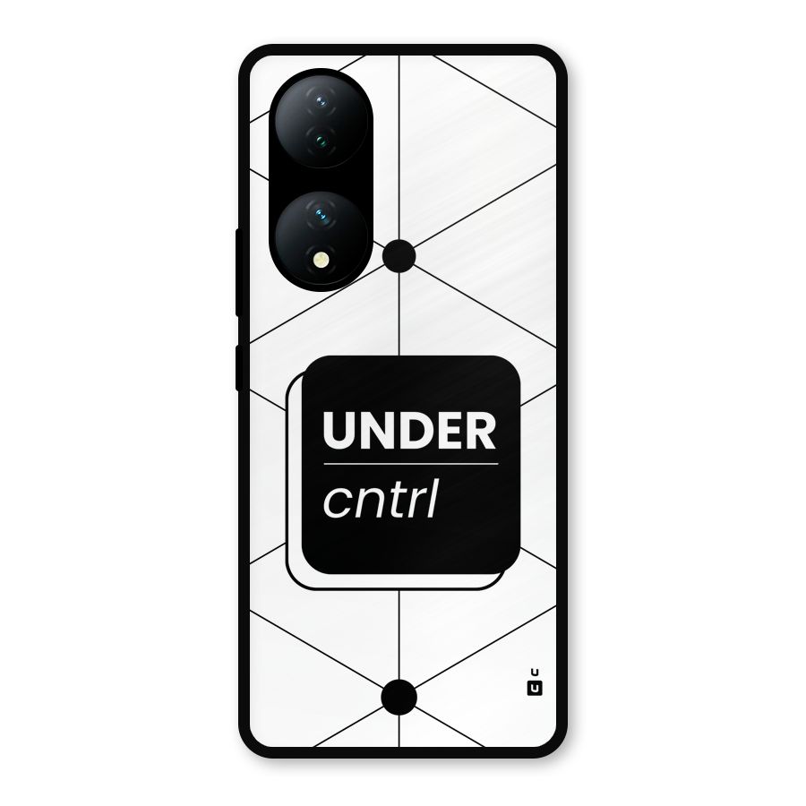 Under Control Metal Back Case for Vivo Y100a
