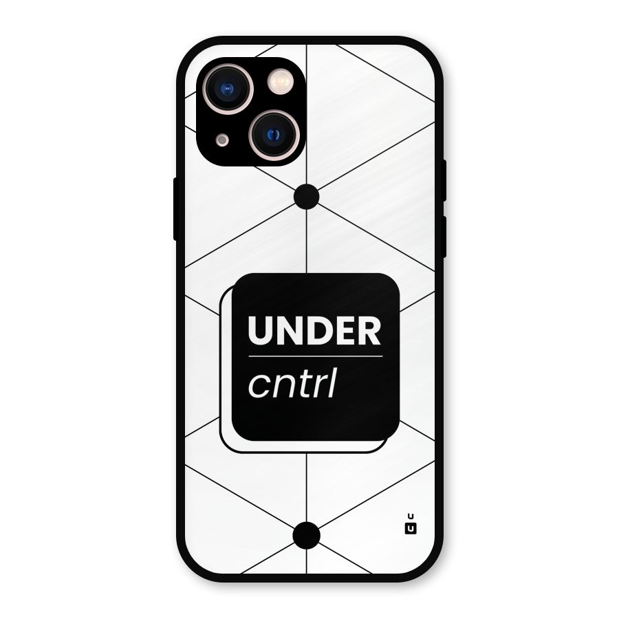 Under Control Metal Back Case for iPhone 13