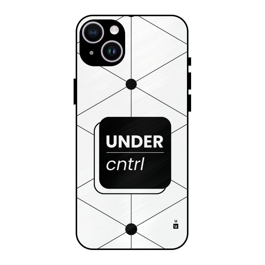 Under Control Metal Back Case for iPhone 14 Plus