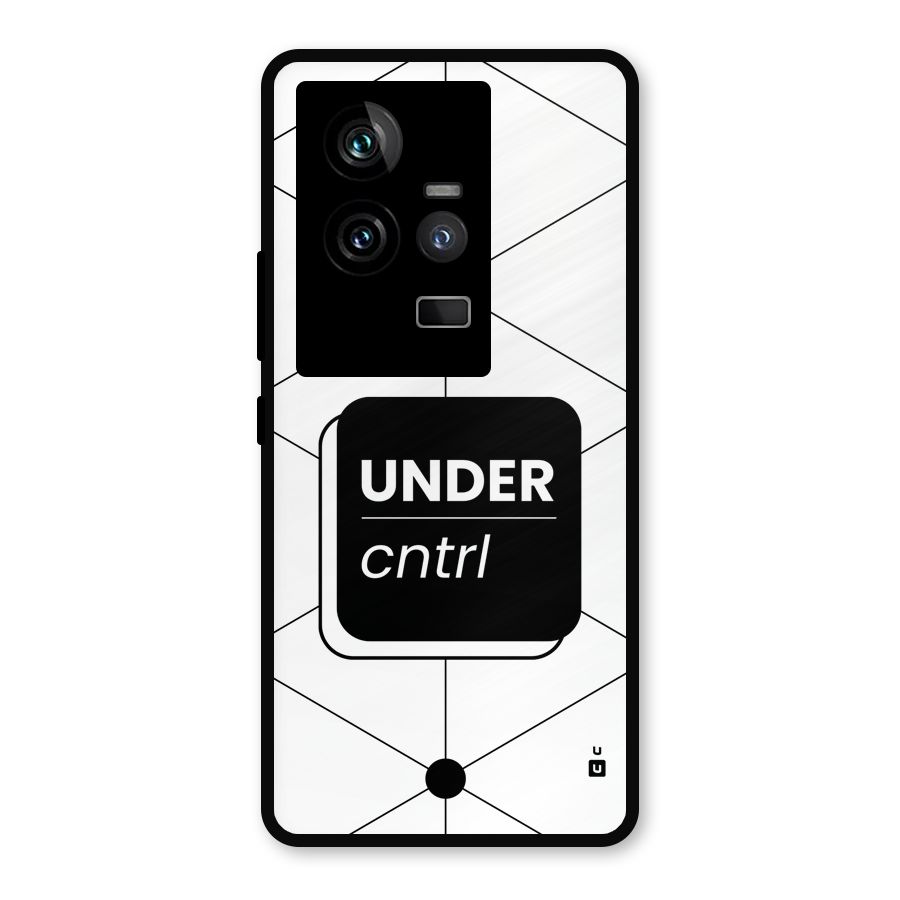 Under Control Metal Back Case for iQOO 11 5G