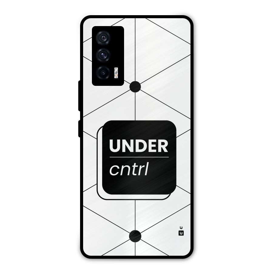 Under Control Metal Back Case for iQOO 7 5G
