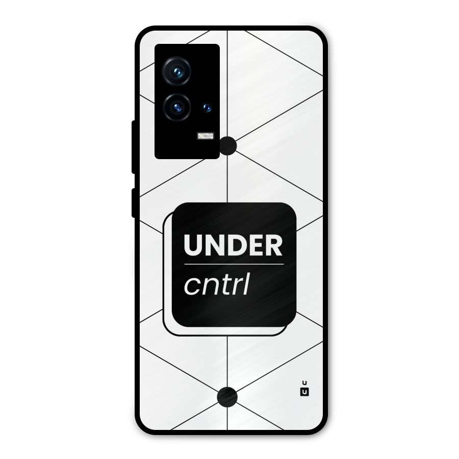 Under Control Metal Back Case for iQOO 9 5G