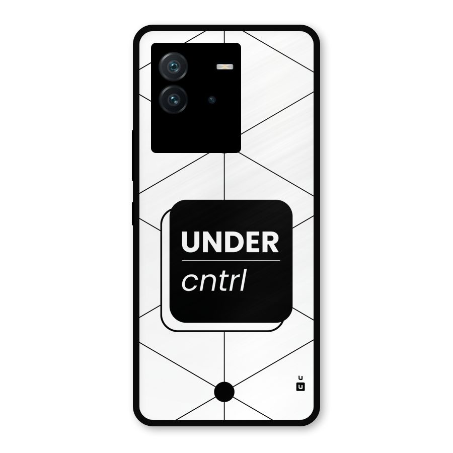 Under Control Metal Back Case for iQOO Neo 6 5G