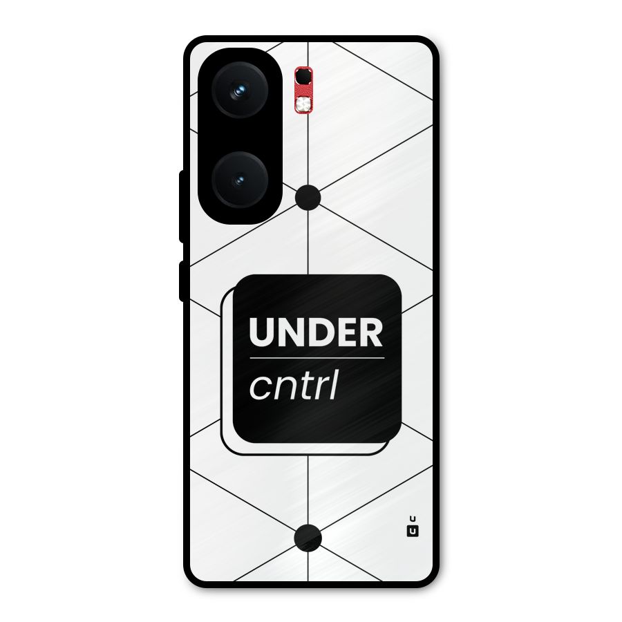 Under Control Metal Back Case for iQOO Neo 9 Pro
