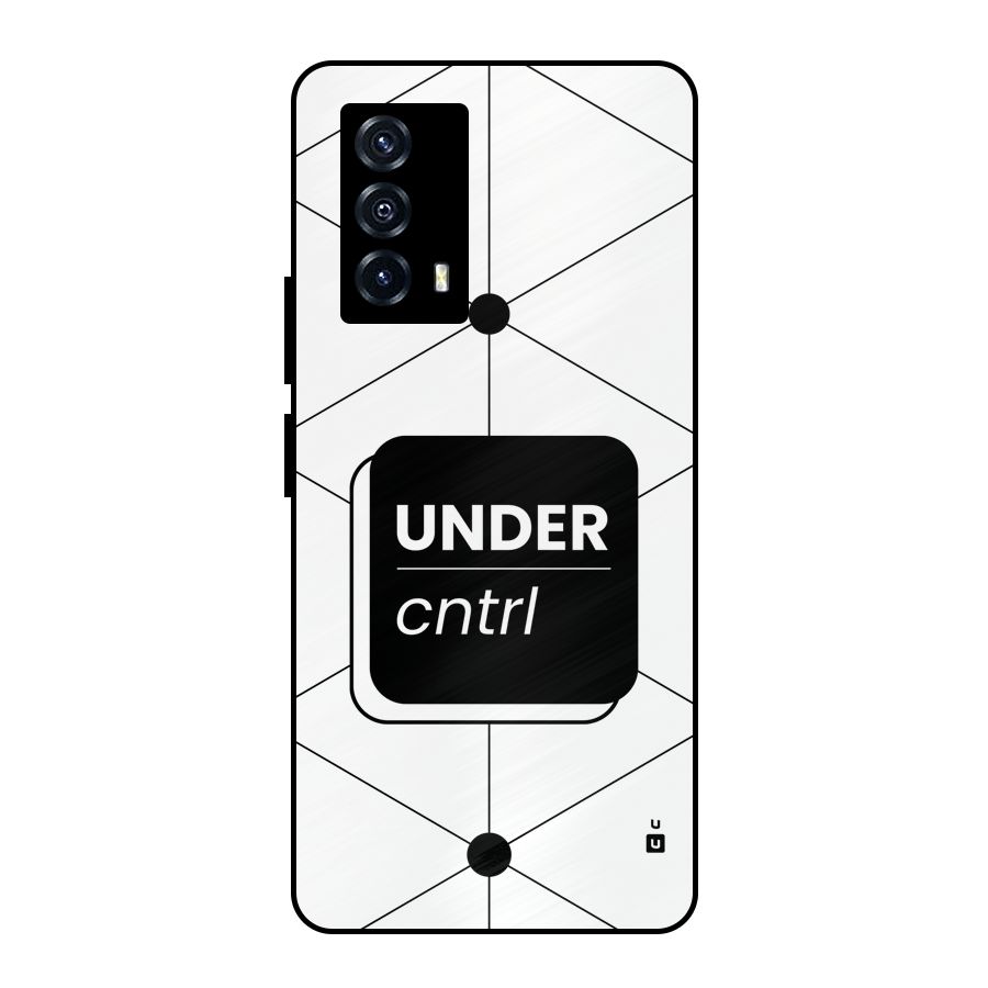 Under Control Metal Back Case for iQOO Z5