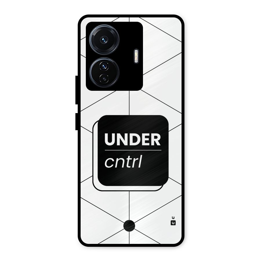 Under Control Metal Back Case for iQOO Z6