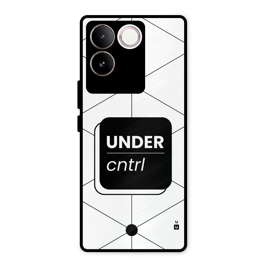 Under Control Metal Back Case for iQOO Z7 Pro