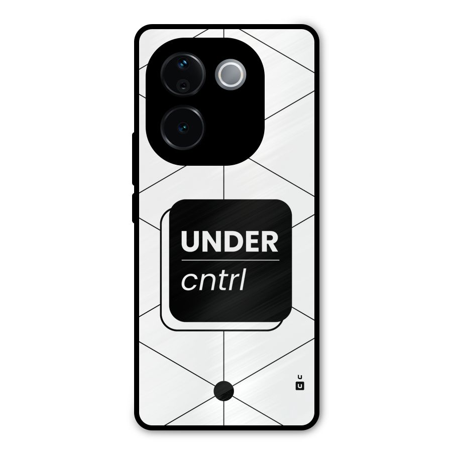 Under Control Metal Back Case for iQOO Z9s Pro