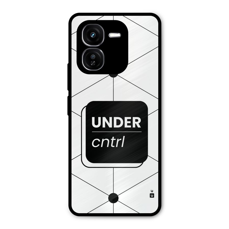 Under Control Metal Back Case for iQOO Z9x