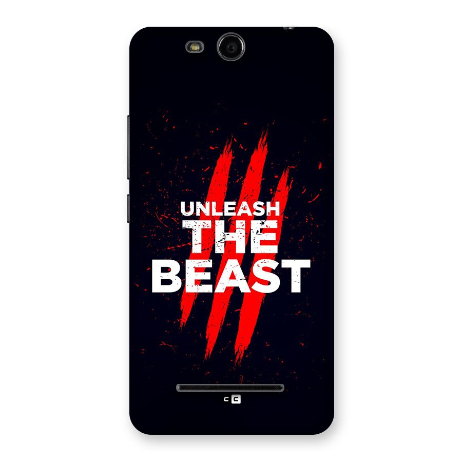 Unleash The Beast Back Case for Canvas Juice 3 Q392