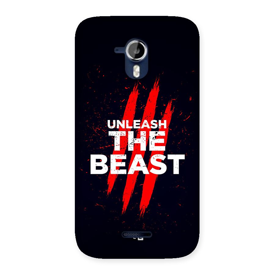 Unleash The Beast Back Case for Canvas Magnus A117