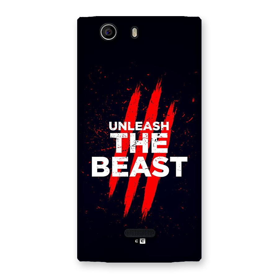 Unleash The Beast Back Case for Canvas Nitro 2 E311