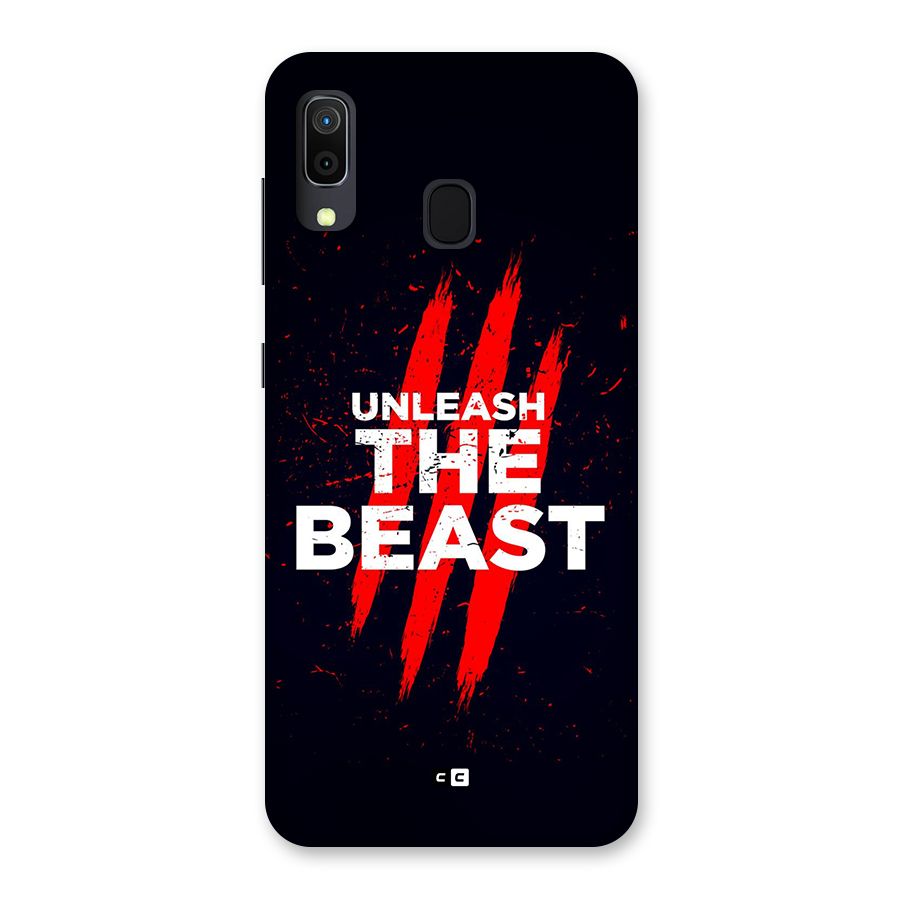 Unleash The Beast Back Case for Galaxy A20