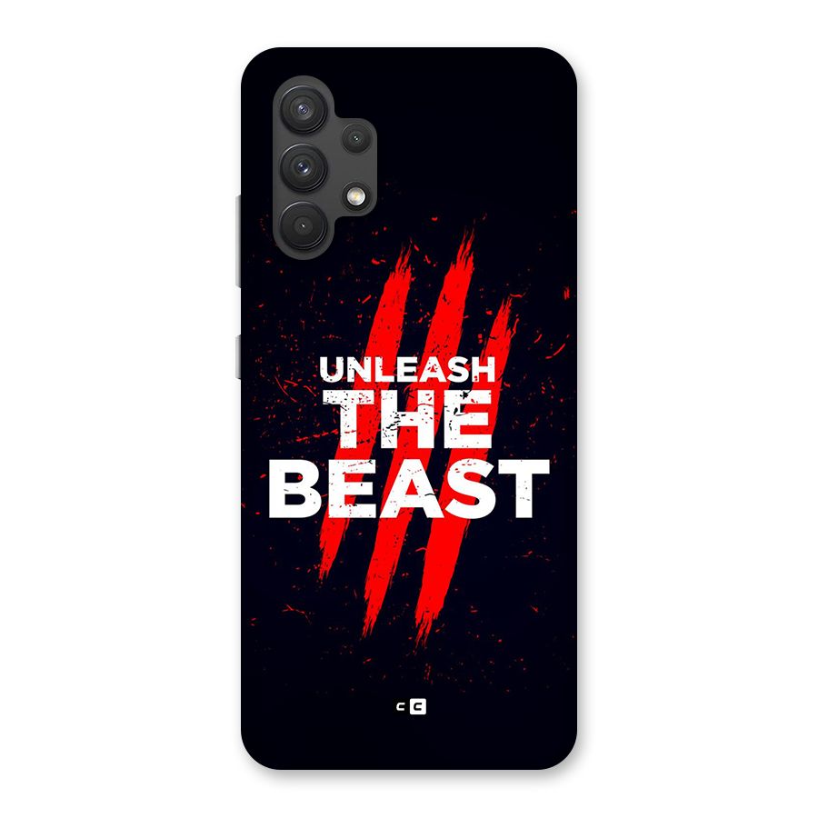 Unleash The Beast Back Case for Galaxy A32