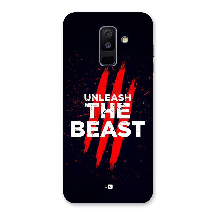 Unleash The Beast Back Case for Galaxy A6 Plus