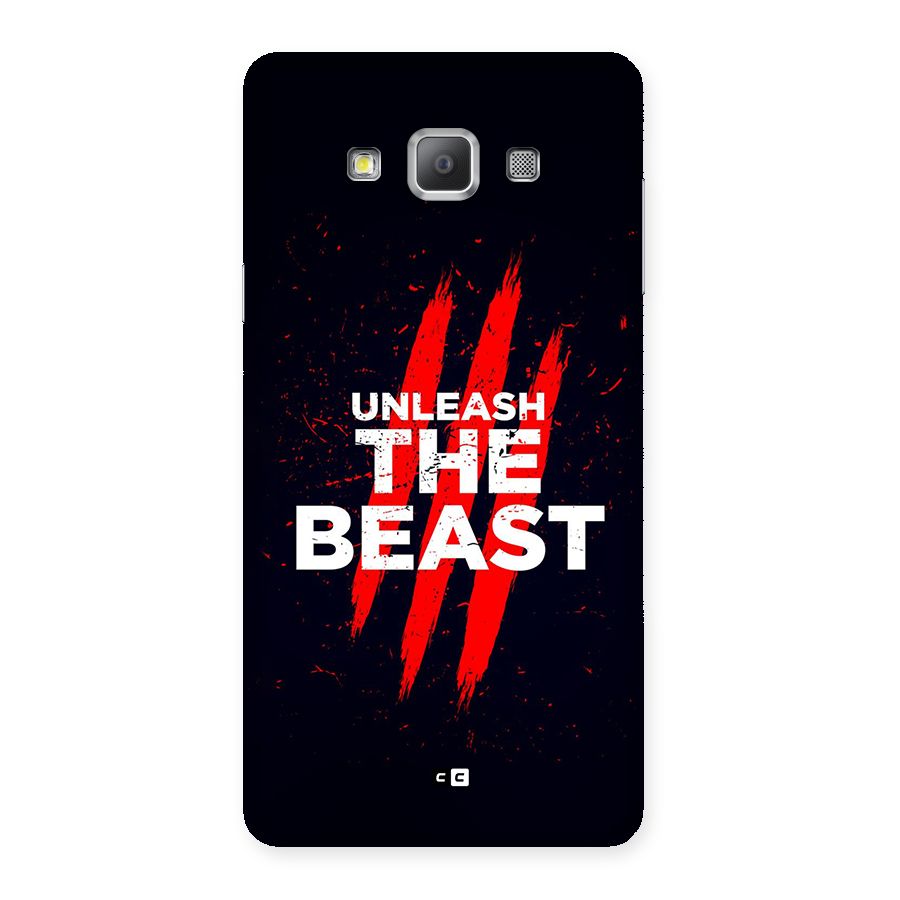 Unleash The Beast Back Case for Galaxy A7