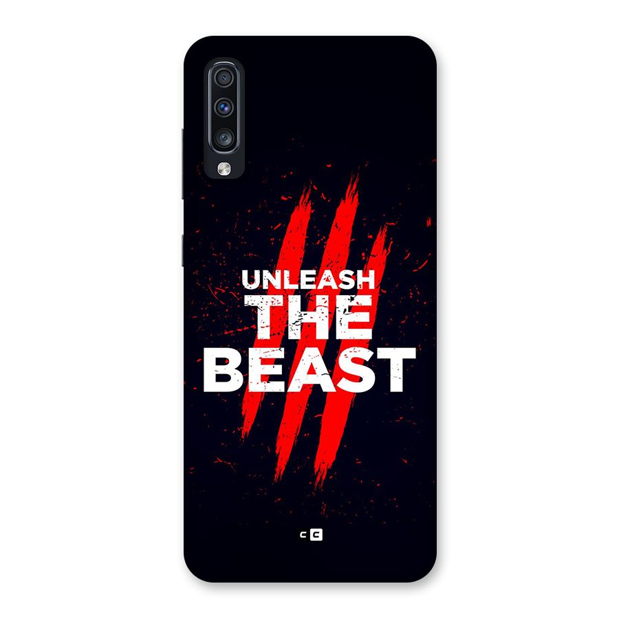 Unleash The Beast Back Case for Galaxy A70