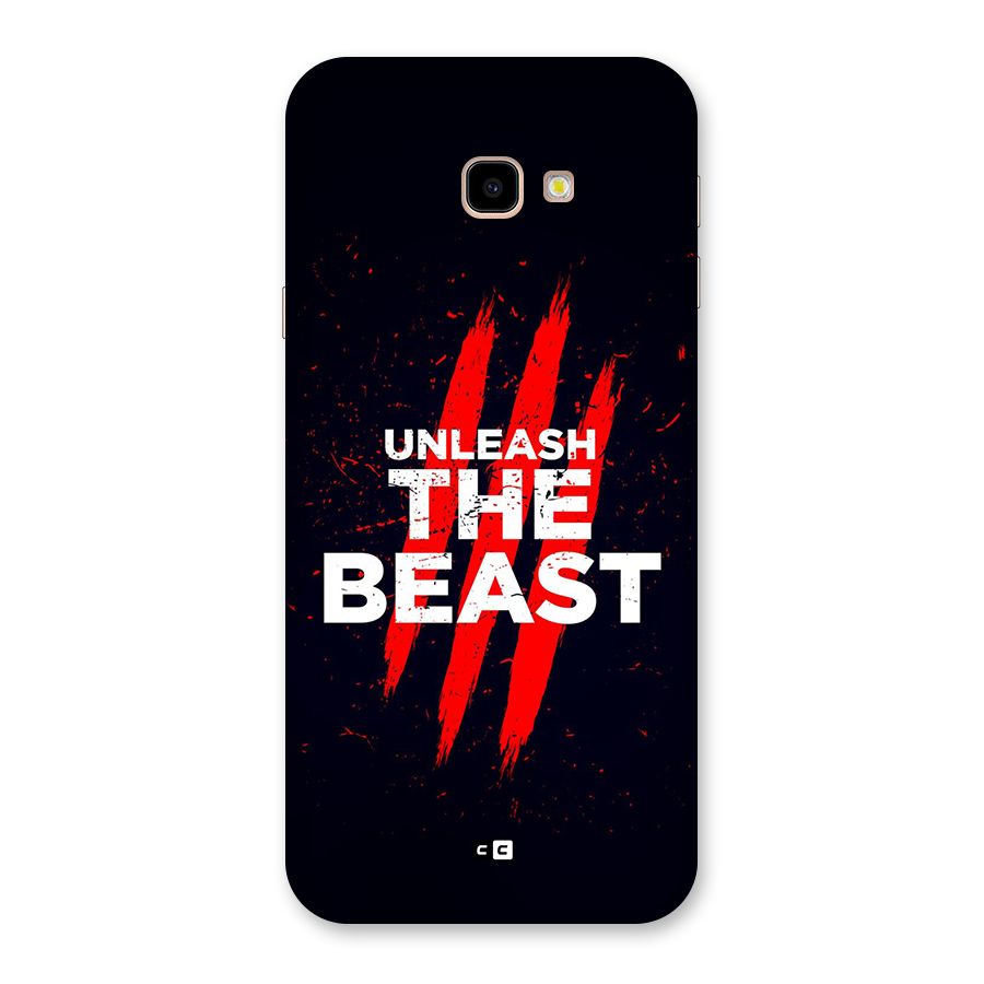 Unleash The Beast Back Case for Galaxy J4 Plus