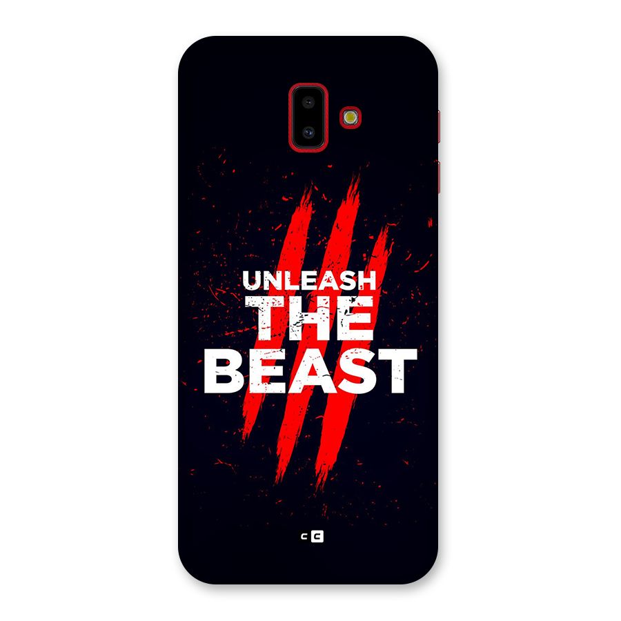 Unleash The Beast Back Case for Galaxy J6 Plus