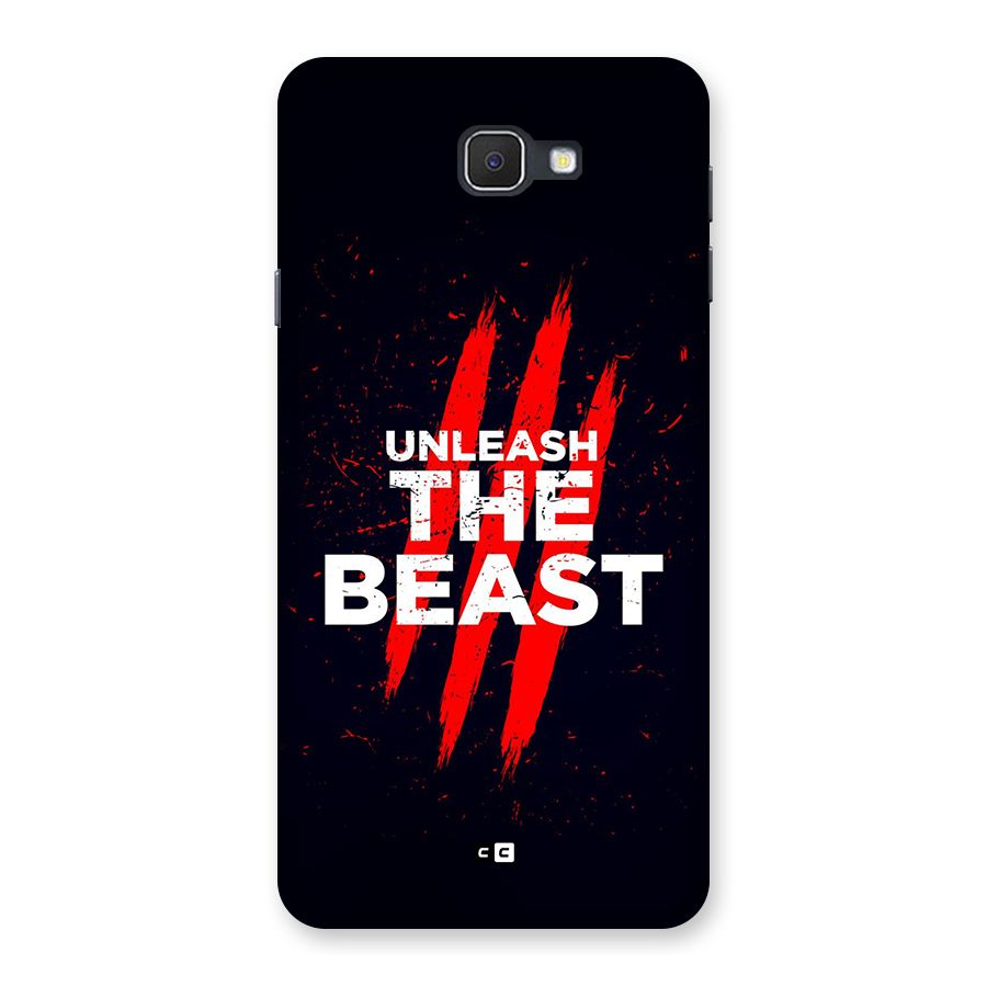 Unleash The Beast Back Case for Galaxy J7 Prime