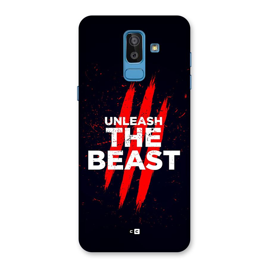 Unleash The Beast Back Case for Galaxy J8