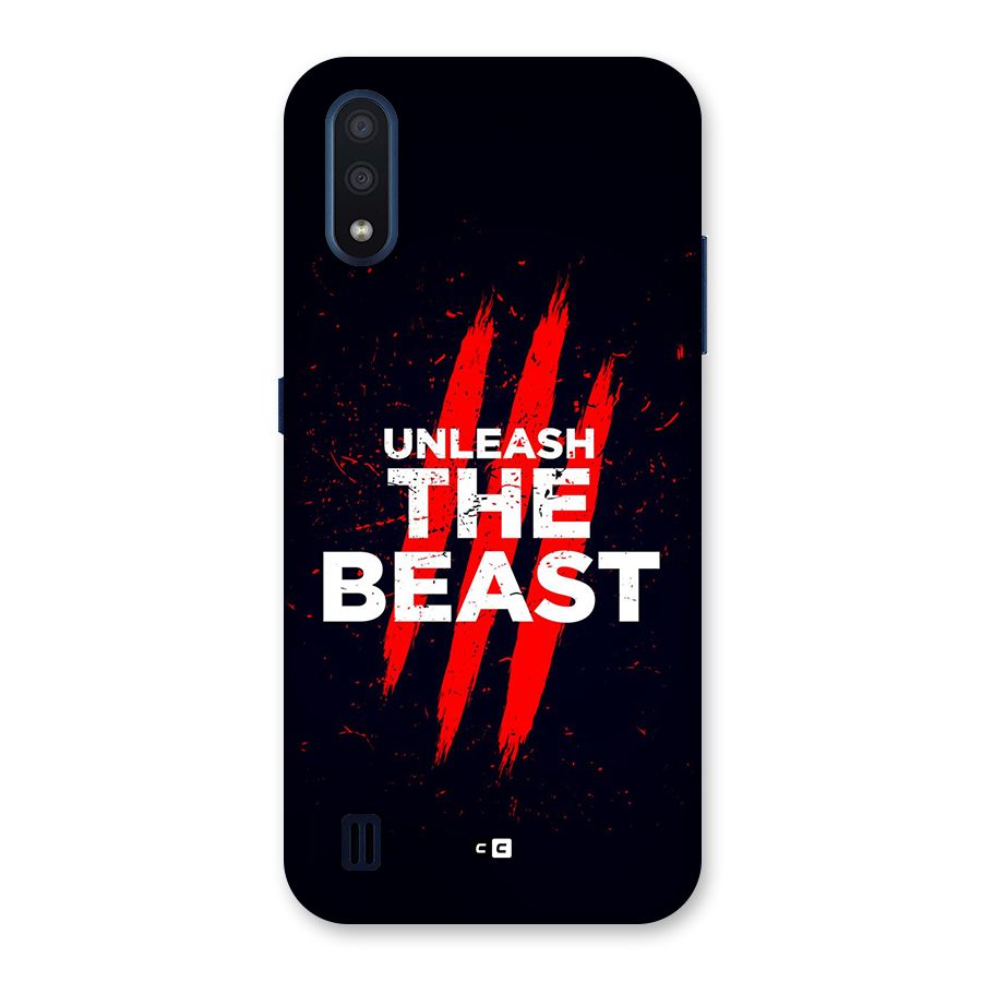 Unleash The Beast Back Case for Galaxy M01
