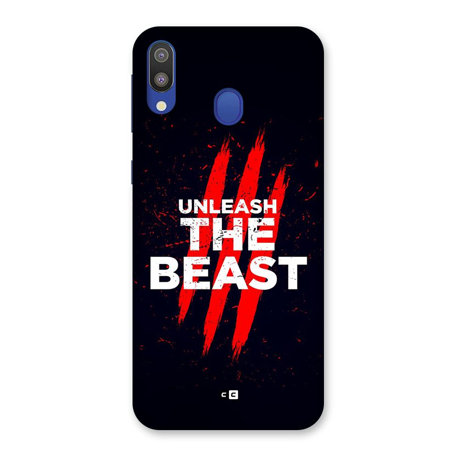 Unleash The Beast Back Case for Galaxy M20