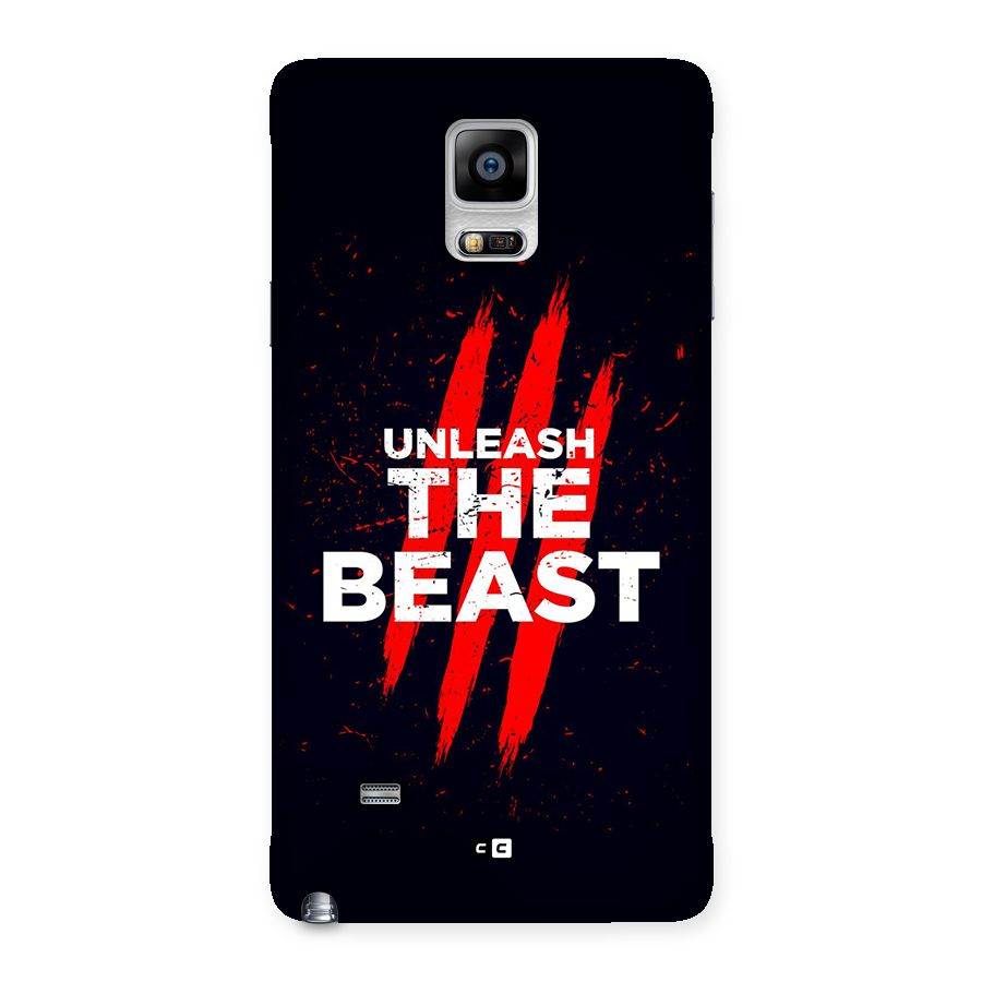 Unleash The Beast Back Case for Galaxy Note 4