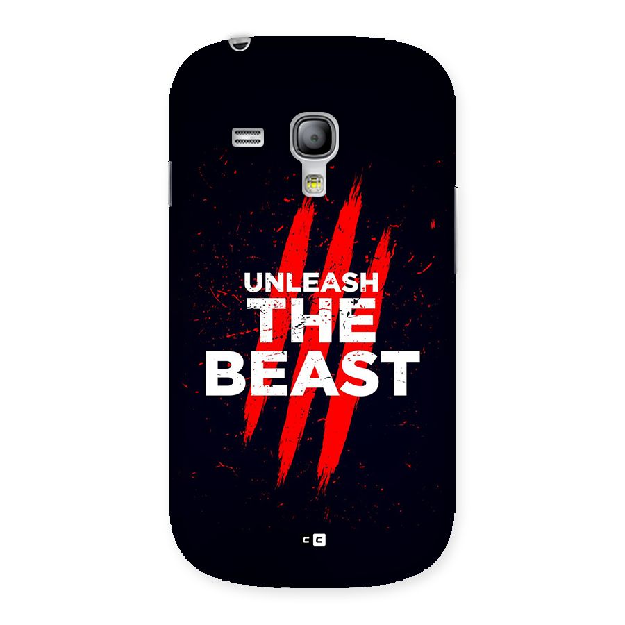 Unleash The Beast Back Case for Galaxy S3 Mini