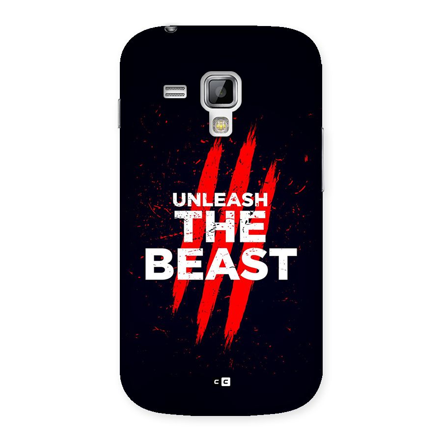 Unleash The Beast Back Case for Galaxy S Duos