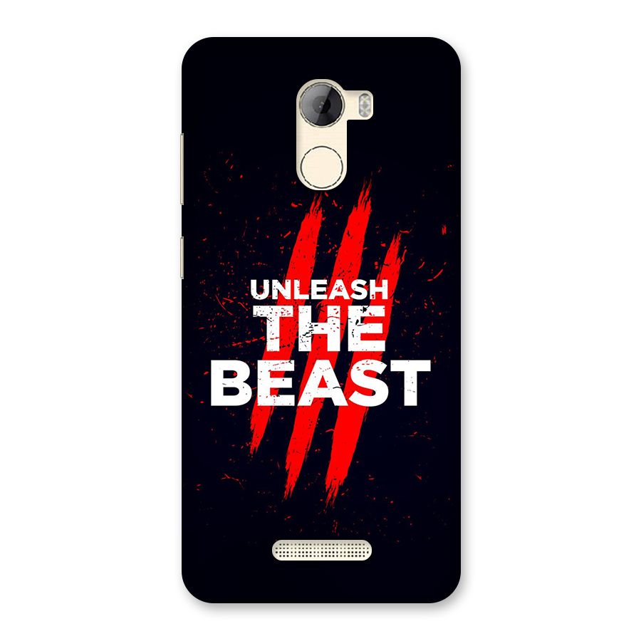 Unleash The Beast Back Case for Gionee A1 LIte