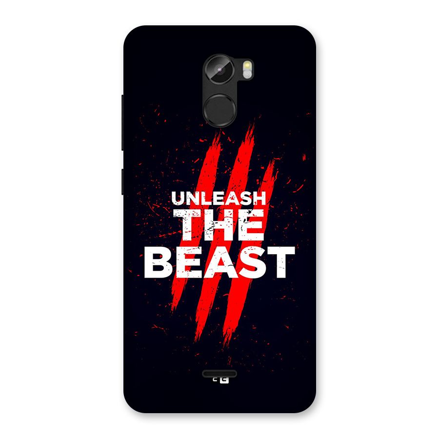 Unleash The Beast Back Case for Gionee X1