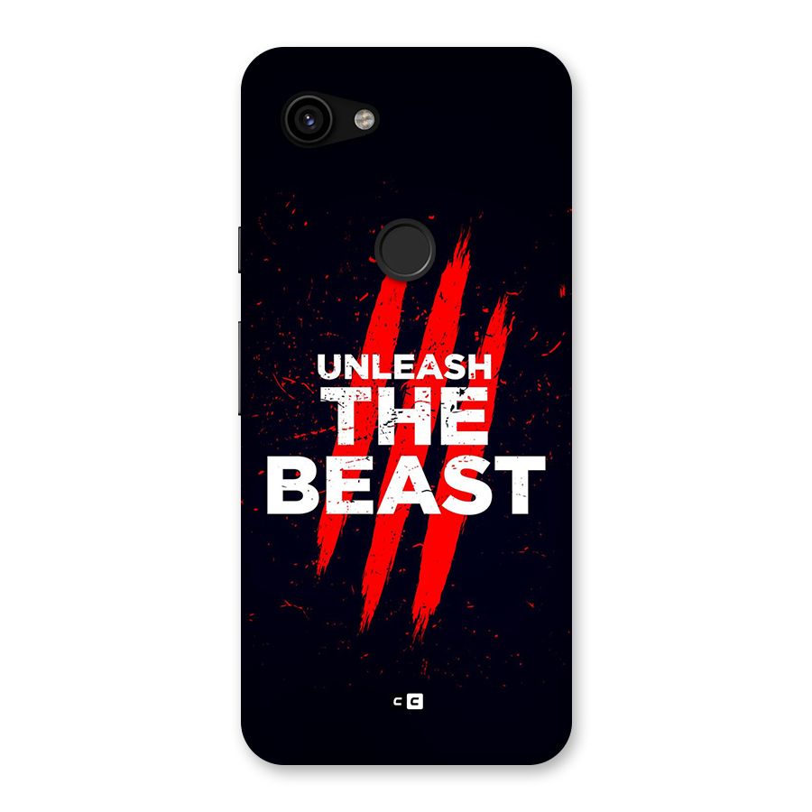 Unleash The Beast Back Case for Google Pixel 3a