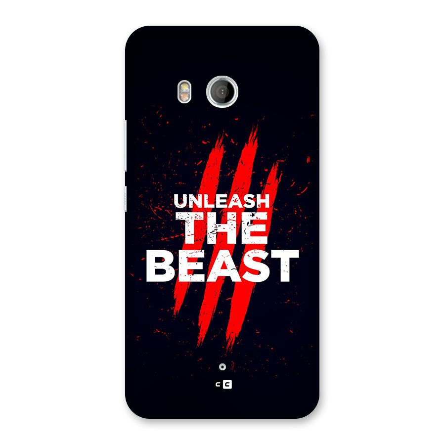 Unleash The Beast Back Case for HTC U11