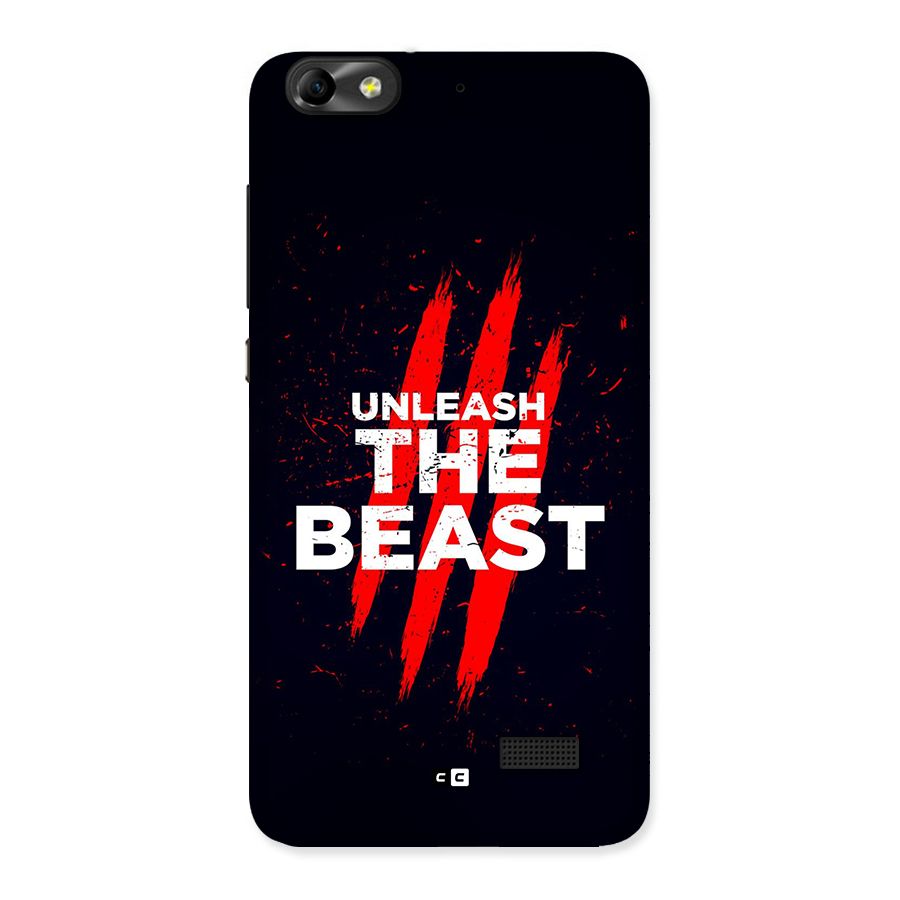 Unleash The Beast Back Case for Honor 4C