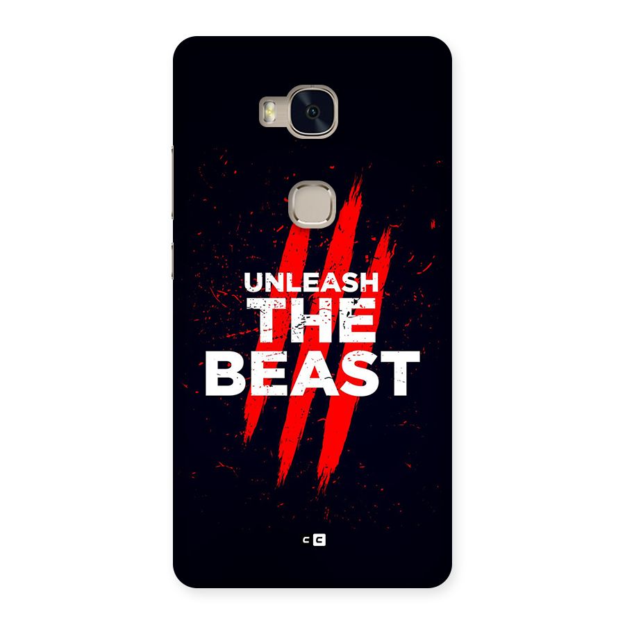 Unleash The Beast Back Case for Honor 5X