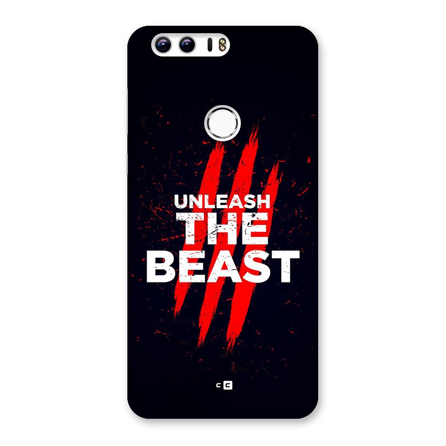 Unleash The Beast Back Case for Honor 8