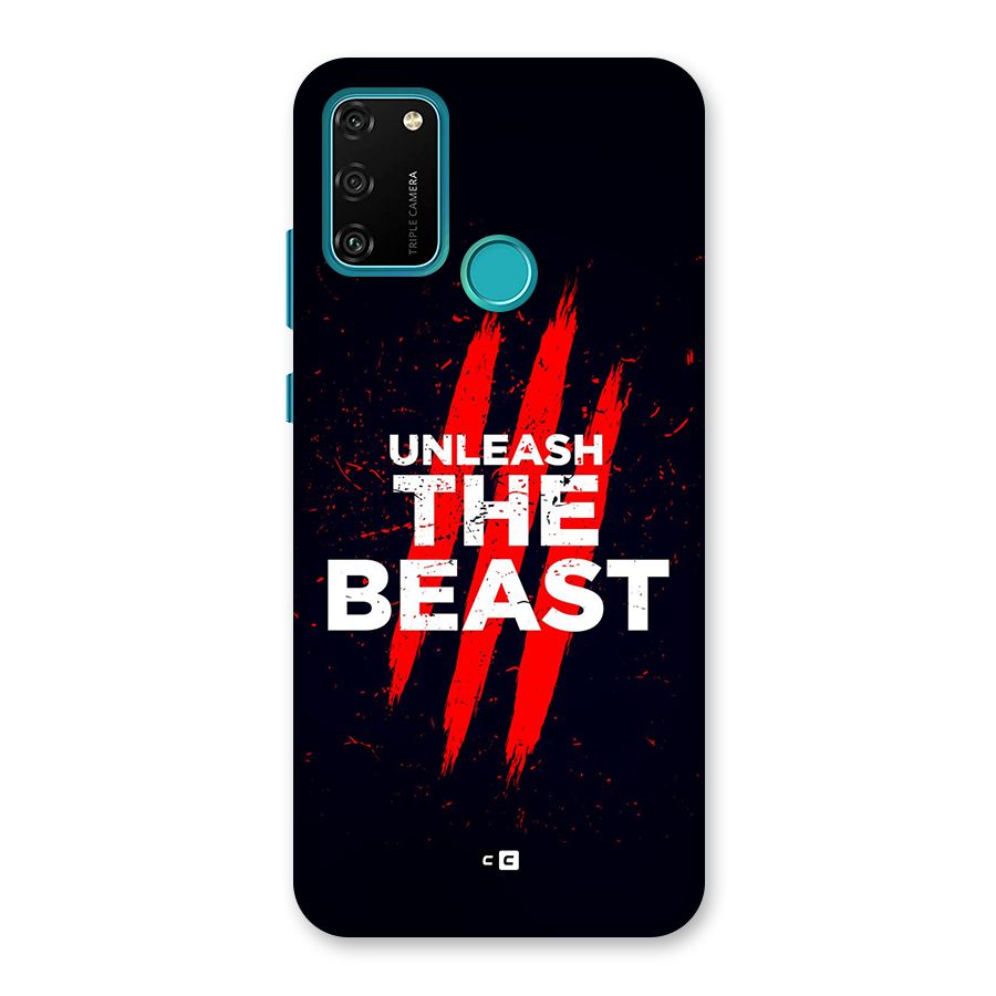 Unleash The Beast Back Case for Honor 9A