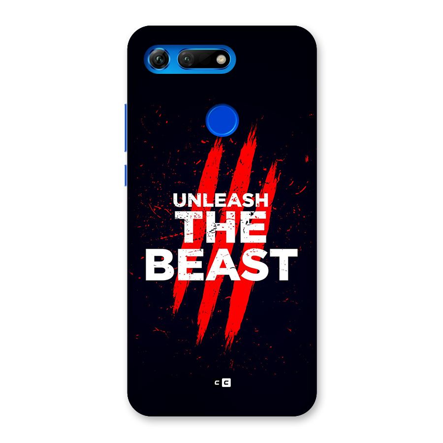 Unleash The Beast Back Case for Honor View 20
