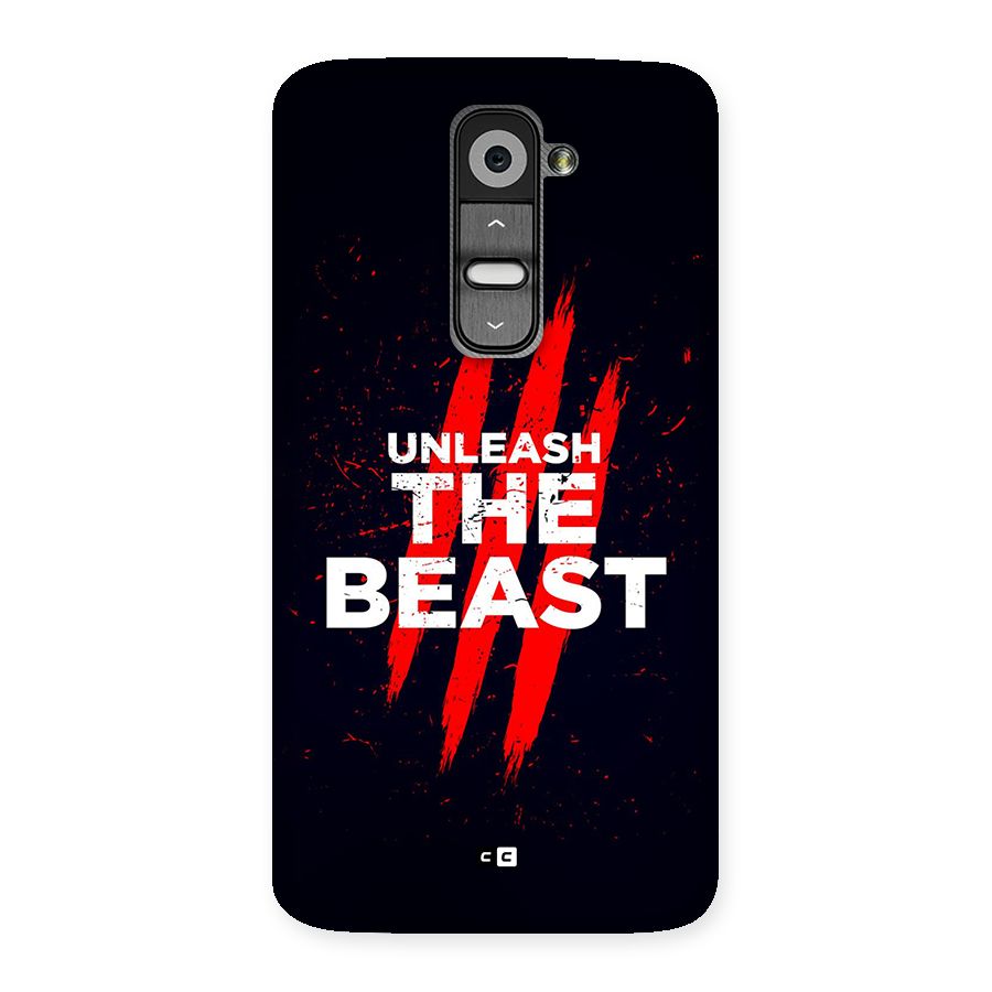 Unleash The Beast Back Case for LG G2