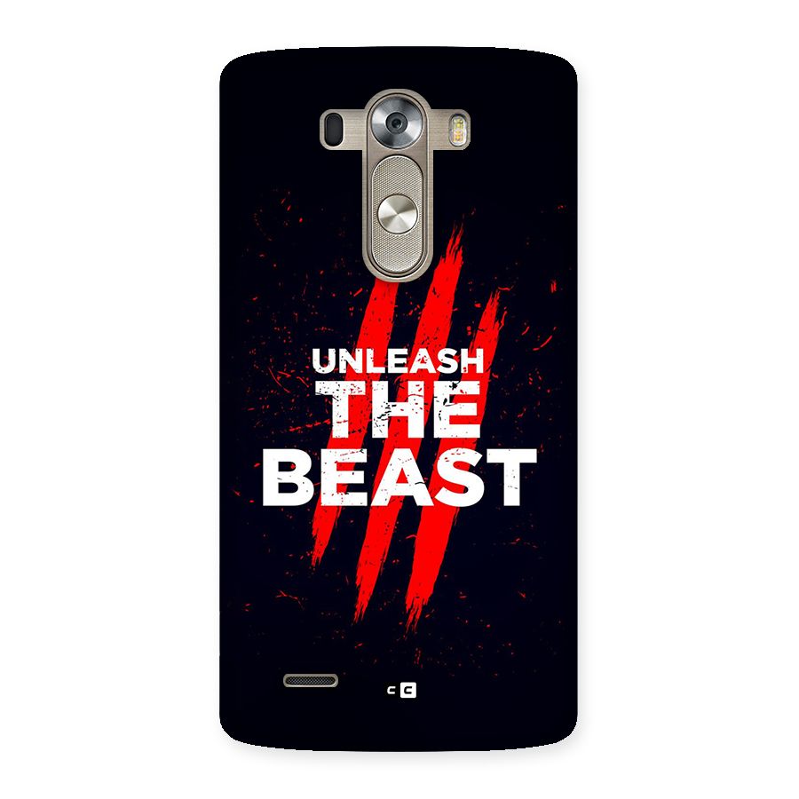 Unleash The Beast Back Case for LG G3