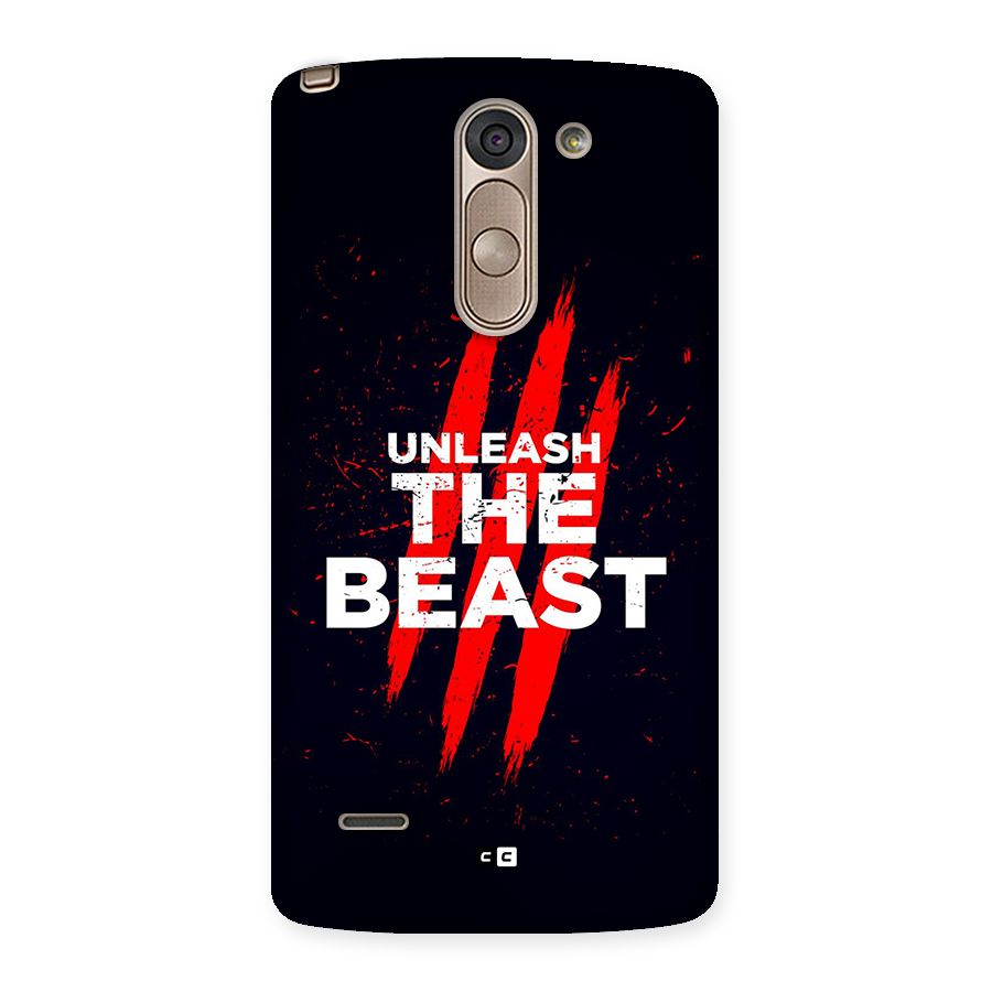 Unleash The Beast Back Case for LG G3 Stylus