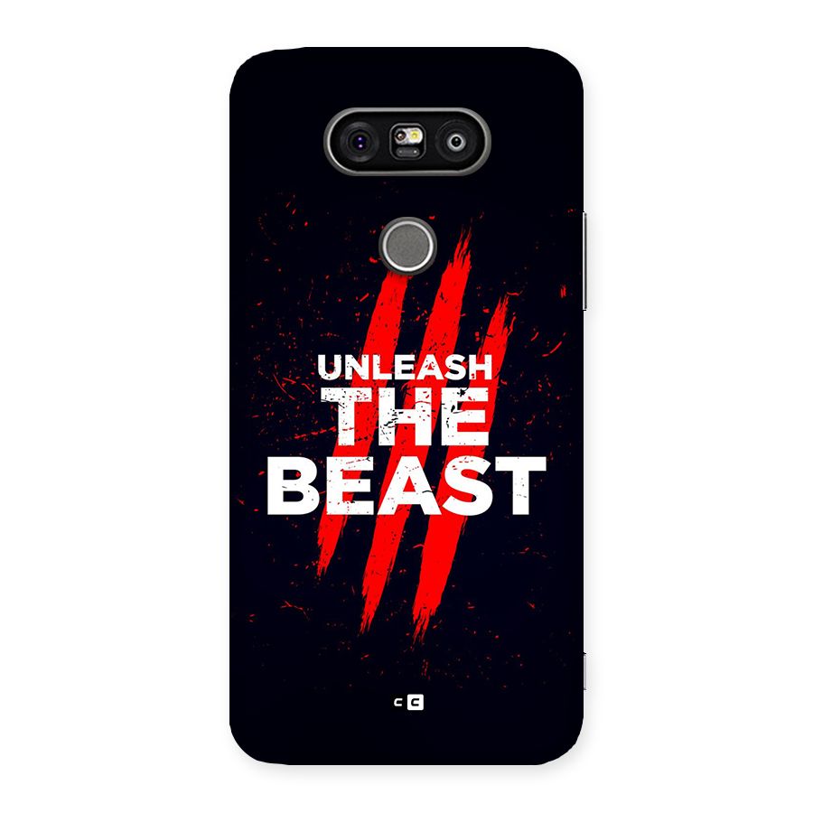 Unleash The Beast Back Case for LG G5