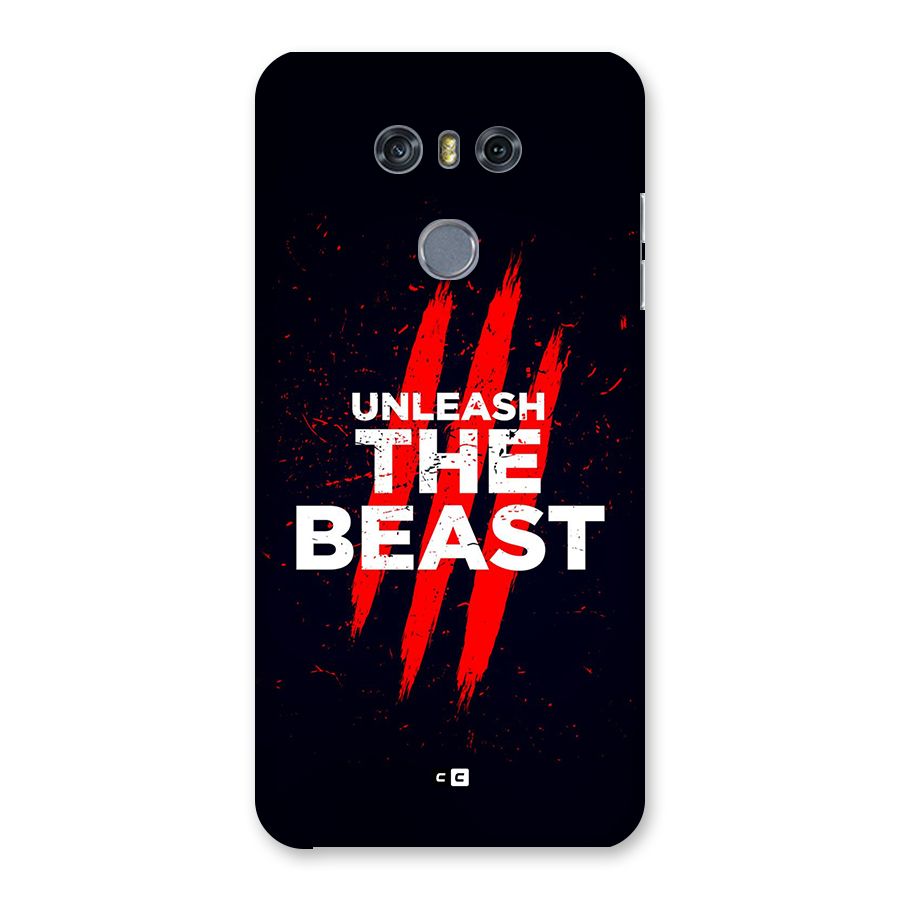 Unleash The Beast Back Case for LG G6