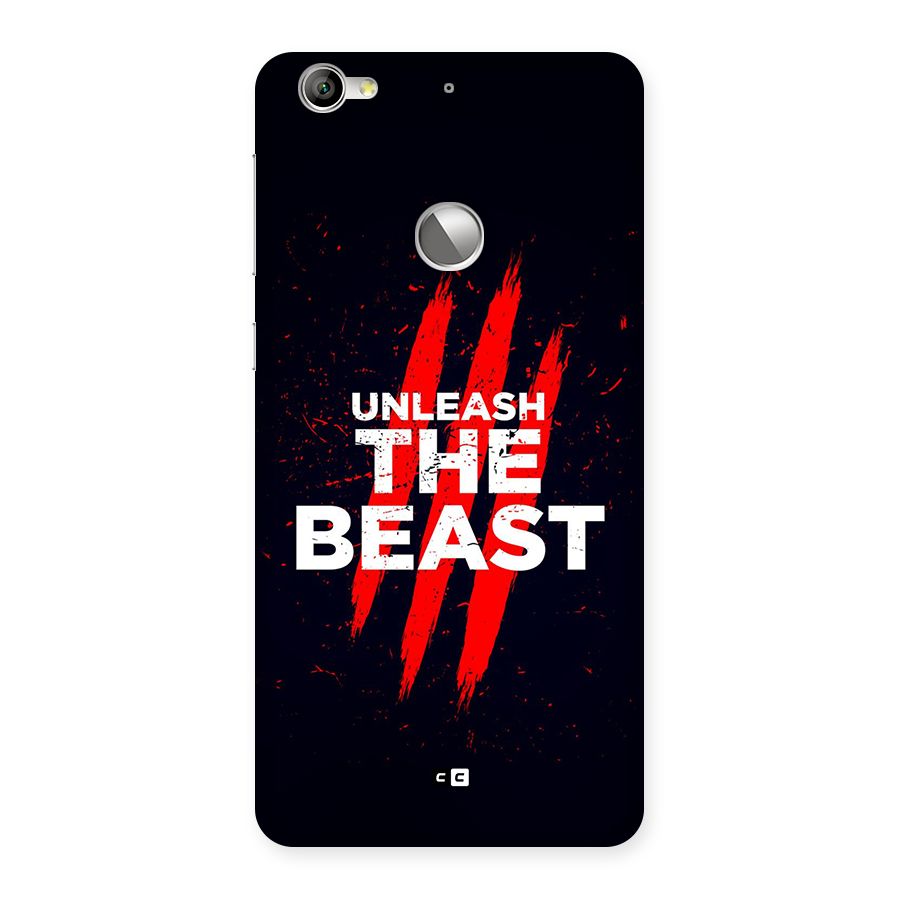 Unleash The Beast Back Case for Le 1S