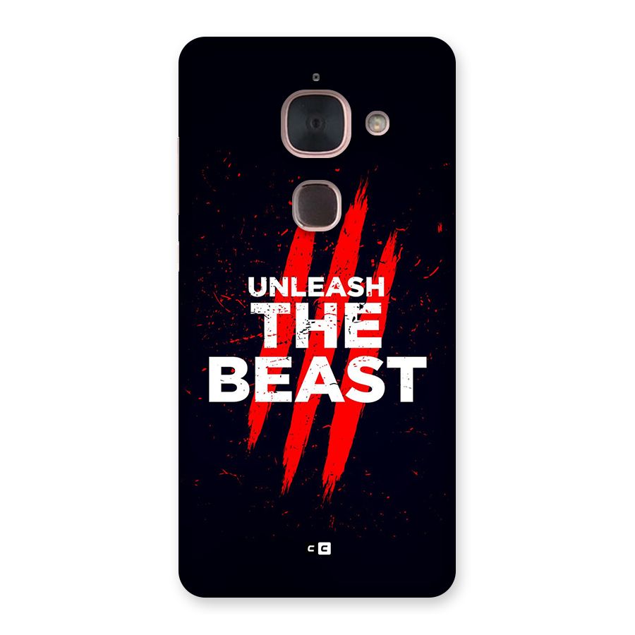 Unleash The Beast Back Case for Le Max 2